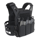 Warrior Laser Cut Low Profile Carrier V2 With ladder Sides - Black